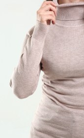 تصویر بلوز یقه‌اسکی 725222 Women’s Knit Turtleneck Sweater