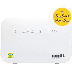 تصویر مودم 4G/TD-LTE ایرانسل مدل TFI60S1 انلاک - با بسته 50گیگ TF i60 S1