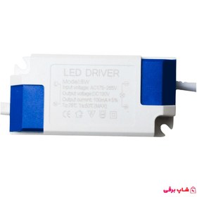 تصویر پنل خزرشید 8 وات دایره 