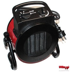 تصویر هیتر برقی 3 کیلو وات خانگی و نیمه صنعتی 3 kW electric jet heater for domestic and semi-industrial use