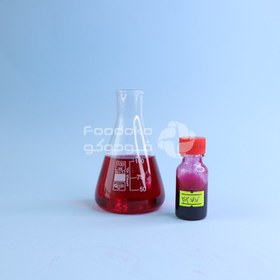 تصویر رنگ مایع صورتی تیره Dark pink liquid color