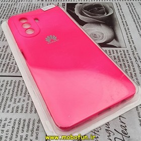 تصویر قاب گوشی Huawei Nova Y70 هوآوی سیلیکونی های کپی زیربسته محافظ لنز دار صورتی فانتزی کد 8 