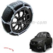 تصویر زنجیر چرخ سهند سایپا مدل نردبانی آچاری-یخ شکن دار 