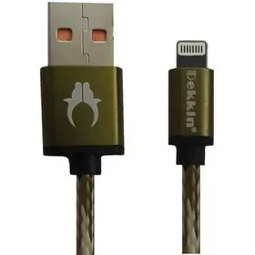 تصویر کابل تبدیل USB به لایتنینگ دکین 