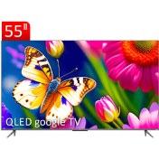 تصویر تلویزیون QLED هوشمند 55 اینچ تی سی ال مدل C635i ا TCL C635i QLED UHD 4K Google TV 55 TCL C635i QLED UHD 4K Google TV 55