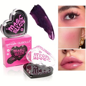 تصویر رژ گونه جادویی مشکی 