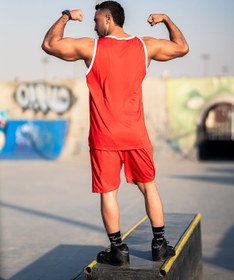 تصویر ست بسکتبالی نایک قرمز 