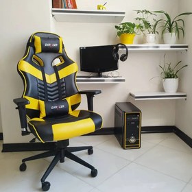 تصویر صندلی گیمینگ طرح دی ایکس ریسر مدل دوج Gaming Chair Dxracer Design