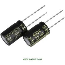 تصویر خازن الکترولیتی 3.3uF 400v 3.3uF 400v