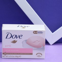 تصویر صابون داو صورتی 