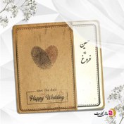 تصویر کارت عروسی کد M215 