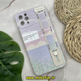 تصویر قاب گوشی iPhone 11 Pro Max آیفون دستبندی سیلیکونی فانتزی Fashion محافظ لنز دار طرح لاکچری طبیعت کد 725 