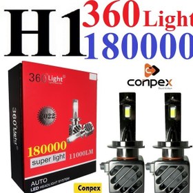 تصویر هدلایت Conpex 360 ( رادیاتوری) - H7 ConPex 360 Light Model 180000