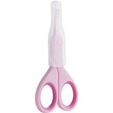 تصویر قیچی ناخن گیر نوزاد چیکو مناسب بدو تولد رنگ آبی Chicco baby nail clippers pink color