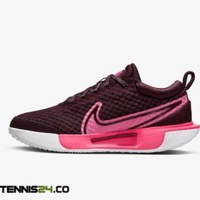 تصویر کفش تنیس زنانه نایک NikeCourt Zoom Pro Premium- بنفش 