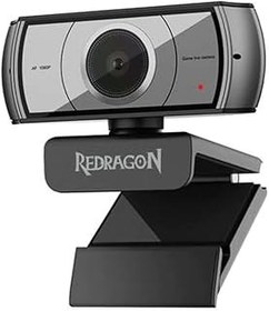 تصویر Redragon Gw900 1080P Pc Webcam With Built-In Dual Microphone, 360 Rotation 2.0 USb Computer Web Camera 30 Fps For Online Courses, Video Conferencing And Streaming Electronic Games by Redragon 