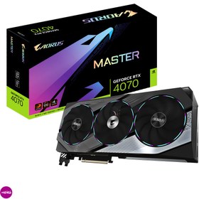 تصویر کارت گرافیک AORUS GeForce RTX 4070 MASTER 12G گیگابایت 