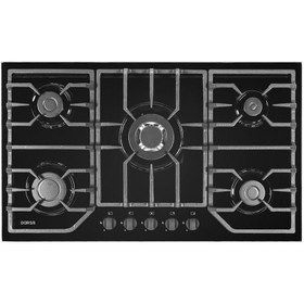 تصویر اجاق گاز شیشه ای درسا مدل هامون DG2100-5M Dorsa Hamoun5 Gas Hob