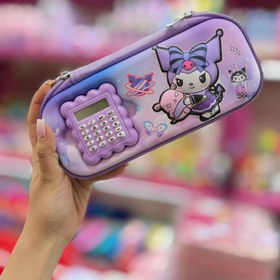 تصویر جامدادی تبلتی ماشین حساب دار کرومی 