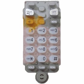 تصویر صفحه کلید یدکی مناسب برای تلفن پاناسونیک مدل KX-TG2360 Panasonic KX-TG2360 Replacement Keypad