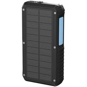 تصویر پاوربانک خورشیدی پاورولوژی مدل PPBCHA76 ظرفیت 20000 میلی آمپر ساعت Powerology Solar PPBCHA76 20000mAh  Power Bank