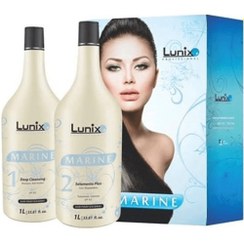 تصویر کراتین مو لونیکس Marine Plus Sealing Intensive Smoothing Progressive Treatment 1L Lunix