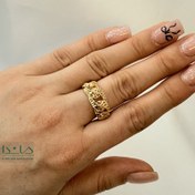 تصویر انگشتر طلا کارتیه تراش 