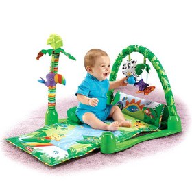 تصویر تشک بازی Rainforest نوزادی Fisher Price 