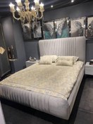 تصویر سرویس خواب ایلماه چوب مدل سایدا saida model bedroom set