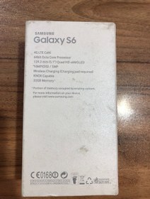 تصویر کارتن گوشي موبايل سامسونگ SAMSUNG S6 (اورجينال/روکاري) 