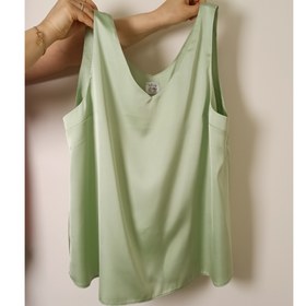 تصویر تاپ ابریشم first class مدل یقه هفت Silk dress