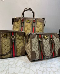 تصویر کیف دستی بزرگ زنانه گوچی Gucci – مدل جادار، بند قابل تنظیم 