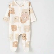 تصویر سرهمی طرح خرس کارامل نیلی nili 