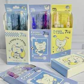 تصویر ست پرگار و خط کش 