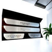 تصویر پارکابی مدل استیل مناسب برای پژو - بسته چهار عددی 