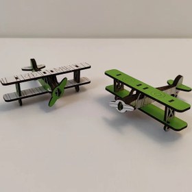 تصویر ماکت دکوری طرح هواپیما کوچک 
