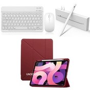 تصویر کاور تبلت قاب اوریگامی قلم 13 اینچی اپل آی پد ایر M2 M3 با محفظه شارژ PLUM + ماوس صفحه کلید Covpor 