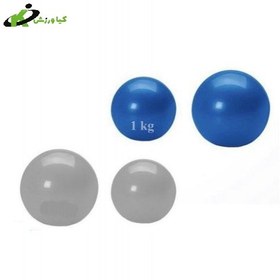 تصویر توپ شنی طبی ۱ کیلوگرم مدل AZ-020 برند آذیموس Medical sand ball 1 kg model AZ-020, Azimuth brand