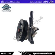 تصویر پمپ هیدرولیک جنیون پارت هیوندای توسان و کیا اسپورتیج – کد فنی 57100-2W000 