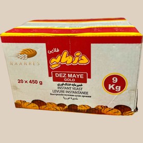 تصویر خمیرمایه خشک وکیوم ۴۵۰ گرمی دزطلایی - فروش کارتنی -هرکارتن ۲۰ عددی 