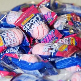 تصویر آدامس بادکنکی توپی شوکوپارس بسته ۱۰۰ عددی 