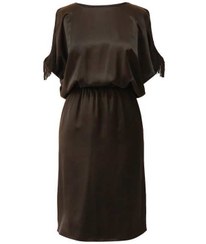 تصویر لباس مجلسی زنانه ساتن کد 1010028 مشکی درس ایگو 