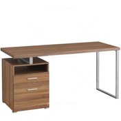 تصویر میز تحریر پایه فلزی دو کشو فوبورو مدل ماینو 