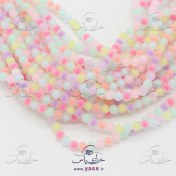 تصویر مروارید پاستیلی رنگارنگ دایره کد 38 