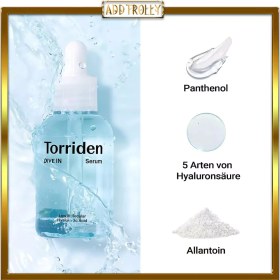 تصویر سرم آبرسان هیالورونیک اسید توریدن مدل Torriden DIVE IN Low Molecule Hyaluronic Acid Serum Torriden DIVE IN Low Molecule Hyaluronic Acid Serum 50ml