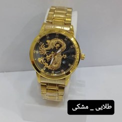 تصویر ساعت مچی مردانه،دارای روزشمار،مدل دراگون 