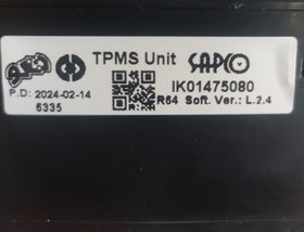 تصویر یونیت سنسور فشار باد تایر خودرو پژو 207 و دنا پلاس TPMS برند ساپکو Unit Tpms