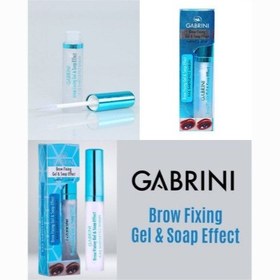 تصویر ژل و صابون ابرو Brow fixing gel and soap effect