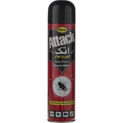 تصویر اسپری سوسک کش 400 میلی قرمز اتک اسپری سوسک کش 400 میلی قرمز اتک