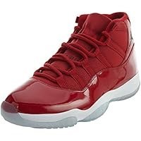 تصویر کفش بسکتبال بدنسازی Air Jordan 11 قرمز/مشکی-سفید سایز 10 M US Air Jordan 11 Basketball Shoe Gym Red/Black-white Size 10 M US